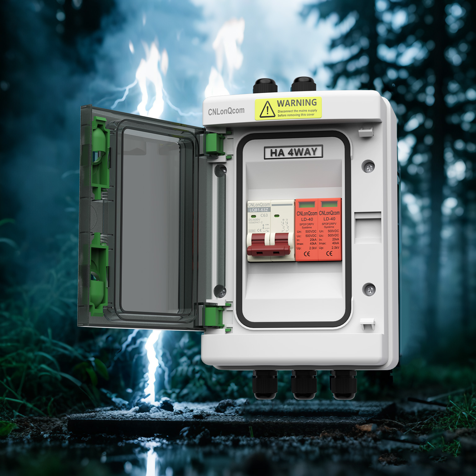 LQX-DC500V-1-1 PV Combiner Box 기술 백서